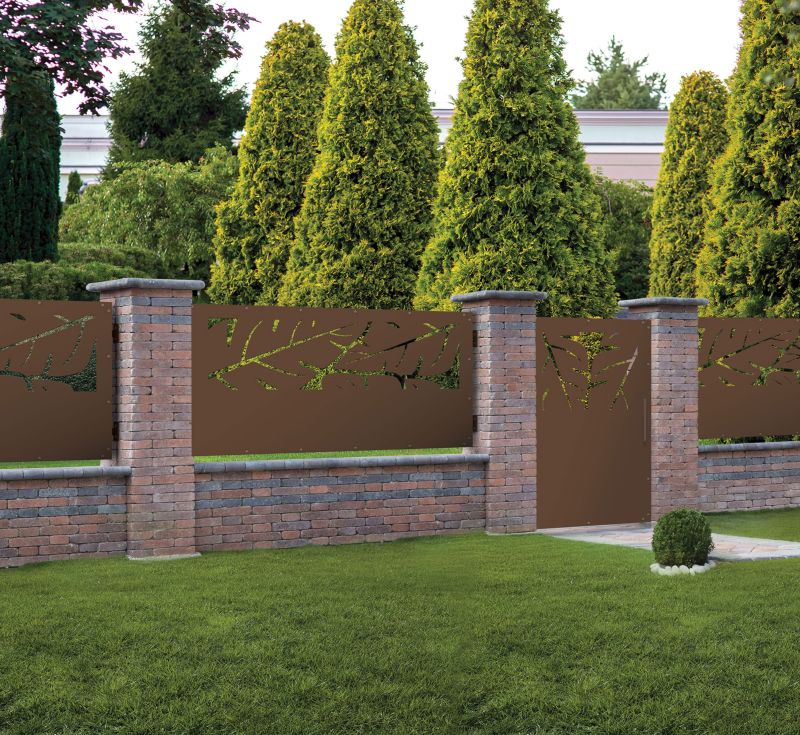 Lézervágott kerítésbetét - 02.