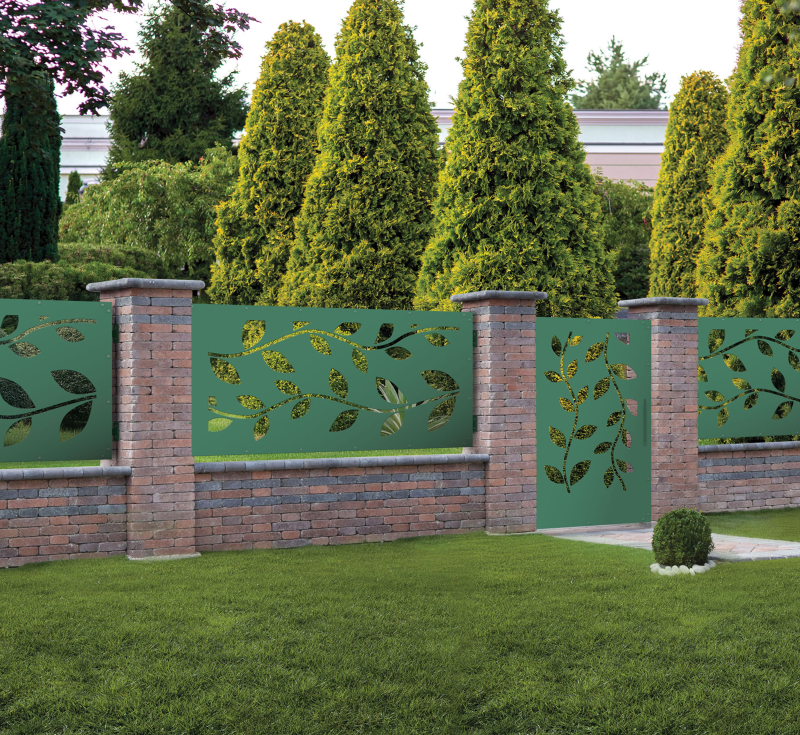 Lézervágott kerítésbetét - 03.