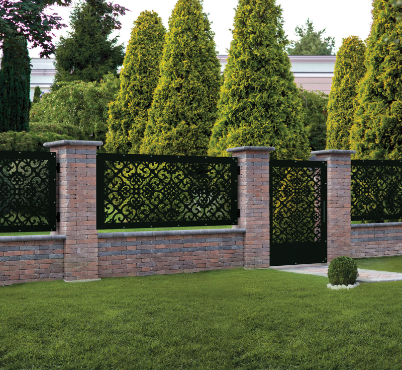 Lézervágott kerítésbetét - 04.