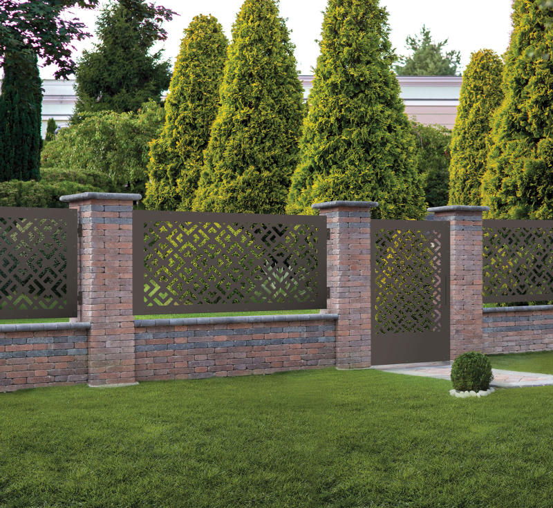 Lézervágott kerítésbetét - 06.