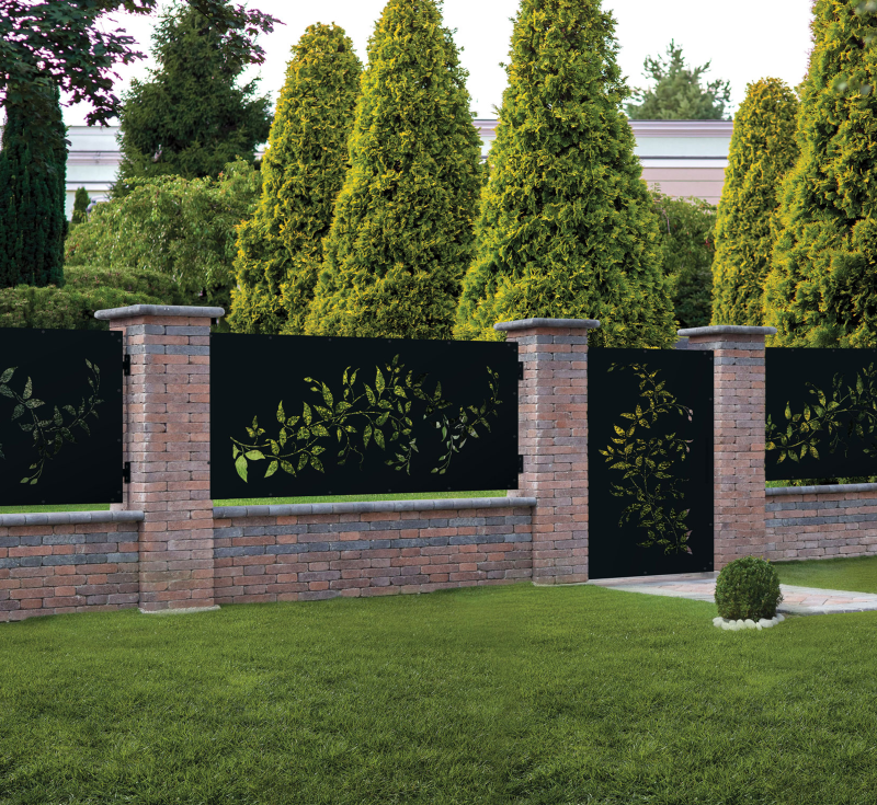 Lézervágott kerítésbetét - 08.