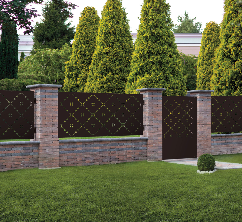 Lézervágott kerítésbetét - 11.