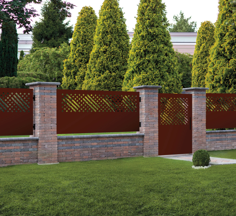 Lézervágott kerítésbetét - 14.