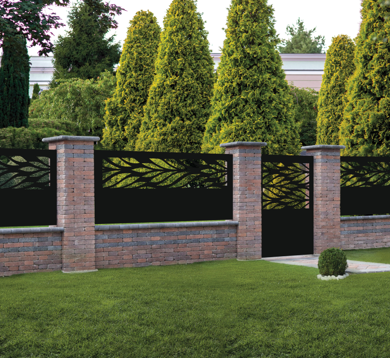 Lézervágott kerítésbetét - 20.