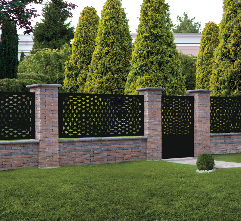 Lézervágott kerítésbetét - 21.