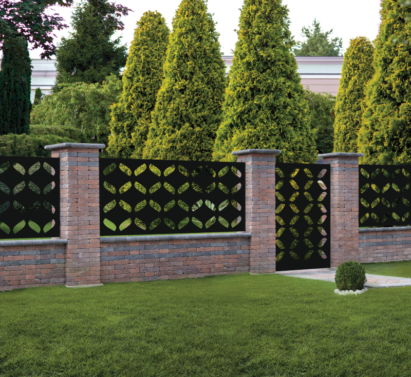 Lézervágott kerítésbetét - 25.