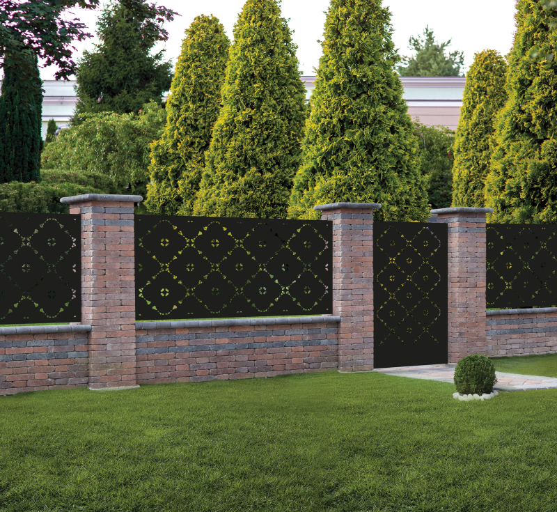 Lézervágott kerítésbetét - 26.