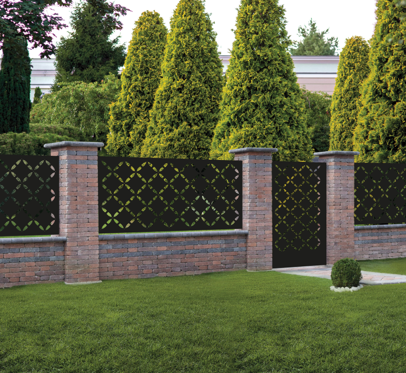 Lézervágott kerítésbetét - 27.