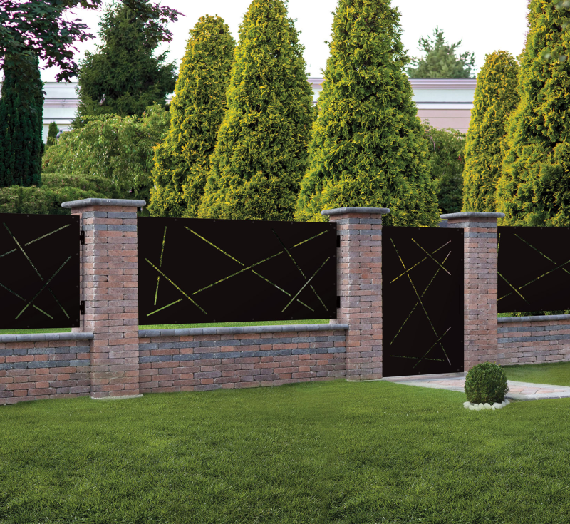 Lézervágott kerítésbetét - 29.