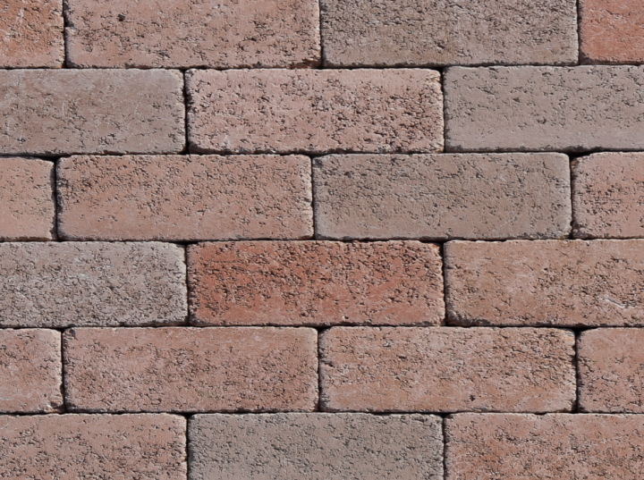 Téglakő<sup>®</sup> kerítéspillér - vörös-barna