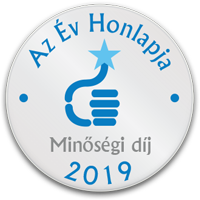 AZ ÉV HONLAPJA 2019 - Minőségi Díj